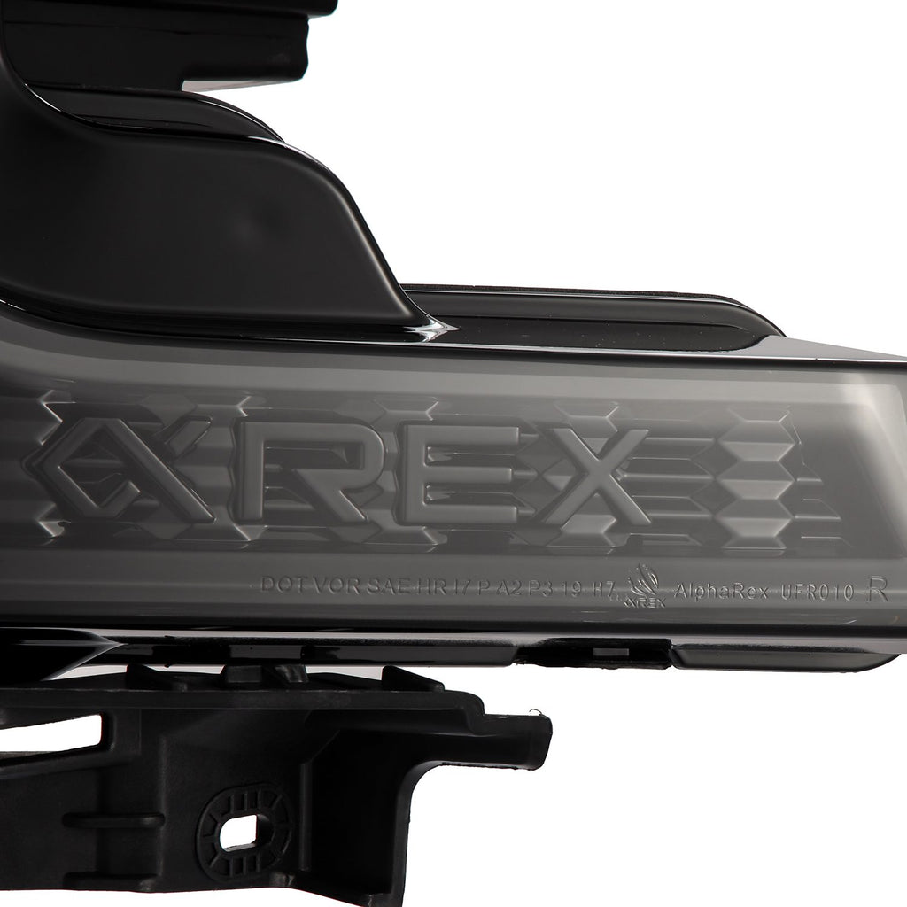 AlphaRex 18-20 Ford F150 (MK II 14th Gen Style) NOVA-Series LED Projector Headlights Alpha-Black - 880249