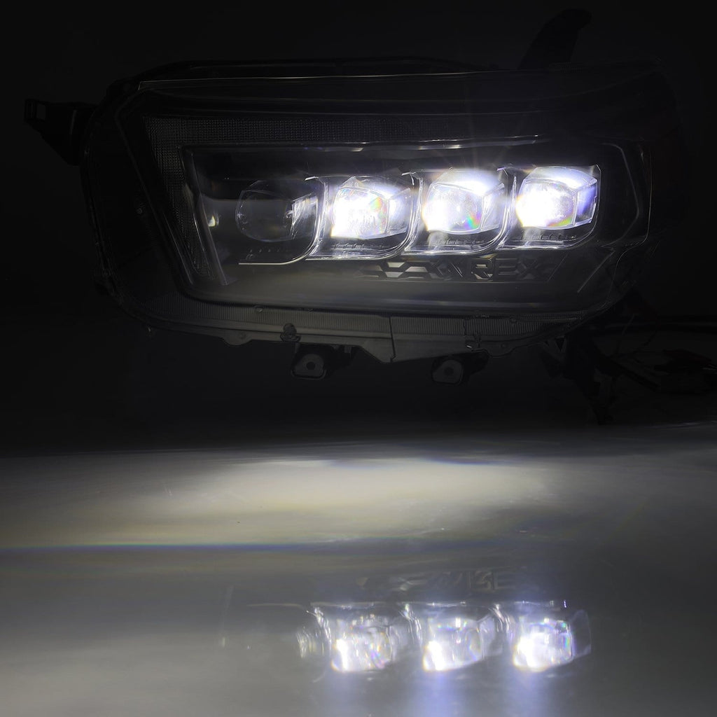 AlphaRex 10-13 Toyota 4Runner NOVA-Series LED Projector Headlights Black - 880759 AlphaRex