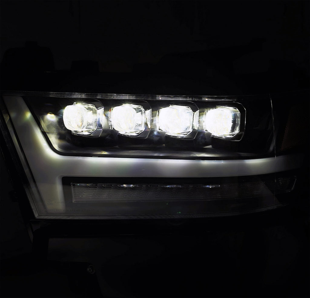 AlphaRex 19-23 Ram 1500 NOVA-Series LED Projector Headlights Black (ETA late Dec) - 880518