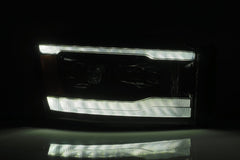 AlphaRex 06-08 Dodge Ram PRO-Series Halogen Projector Headlights Chrome - 880531