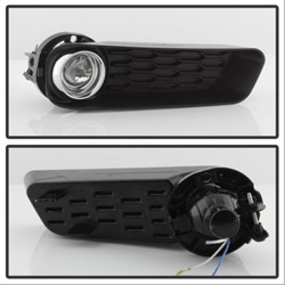 Spyder Dodge Avenger 2011-2014 OEM Fog Light W/Universal Switch- Clear FL-DAV2011-C SPYDER