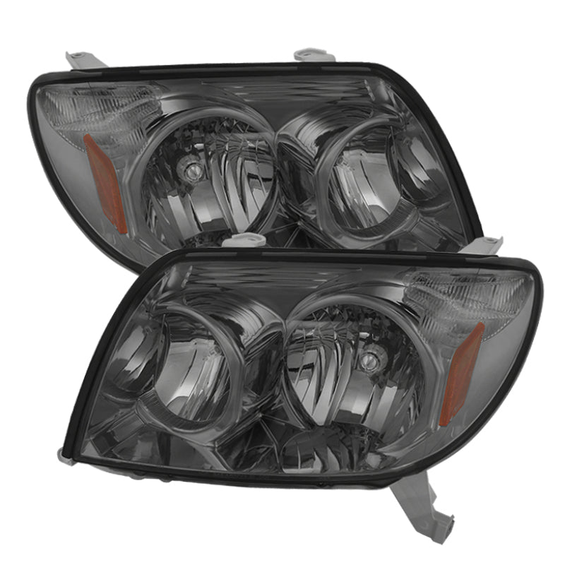 Xtune Toyota 4Runner 03-05 Crystal Headlights Smoke HD-JH-T4R03-AM-SM SPYDER