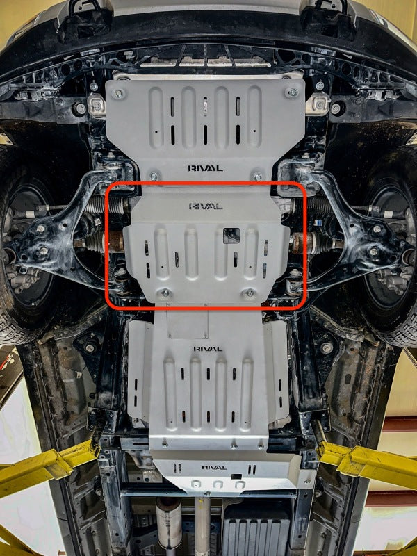 RIVAL 2015+ Ford F150 Ecoboost Aluminum Engine Skid Plate