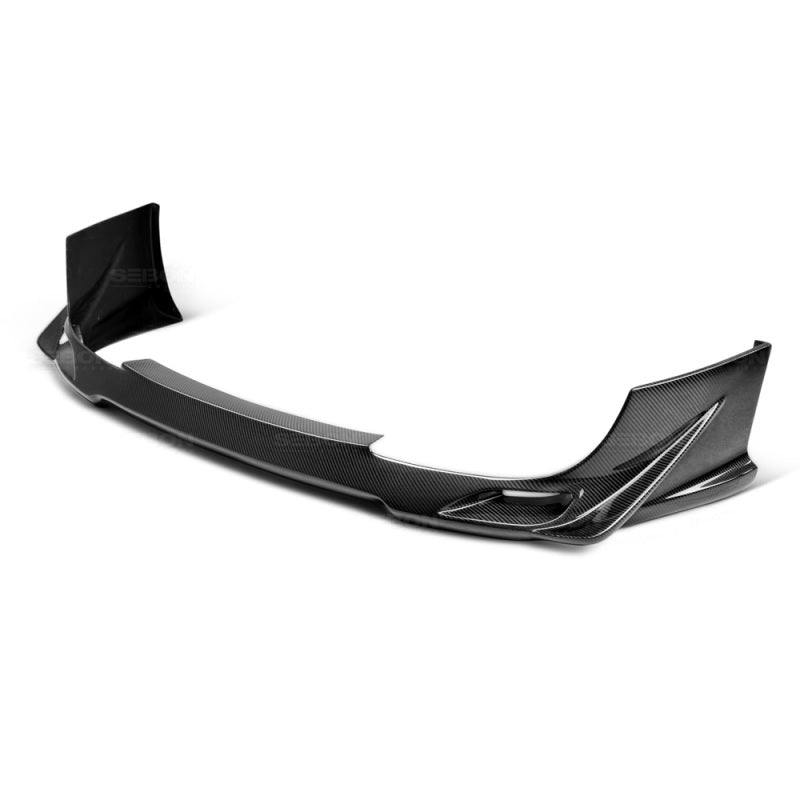 Seibon GD-style carbon fiber front lip for 2004-2005 Subaru Impreza/WRX - FL0405SBIMP-GD