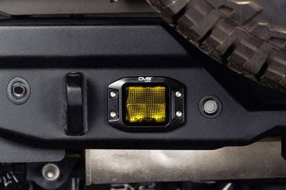 DV8 3-Inch Elite Series LED Amber Flush Mount Pod Light  BE3FMW40W