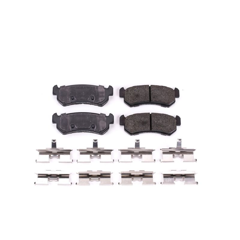 Power Stop 04-06 Chevrolet Optra Rear Z17 Evolution Ceramic Brake Pads w/Hardware PowerStop