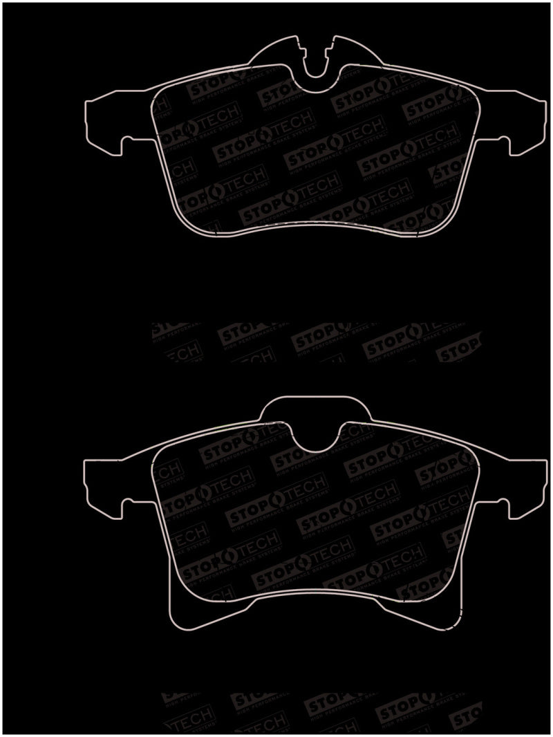 StopTech Premium Ceramic Front Brake Pads - 308.13610 Stoptech