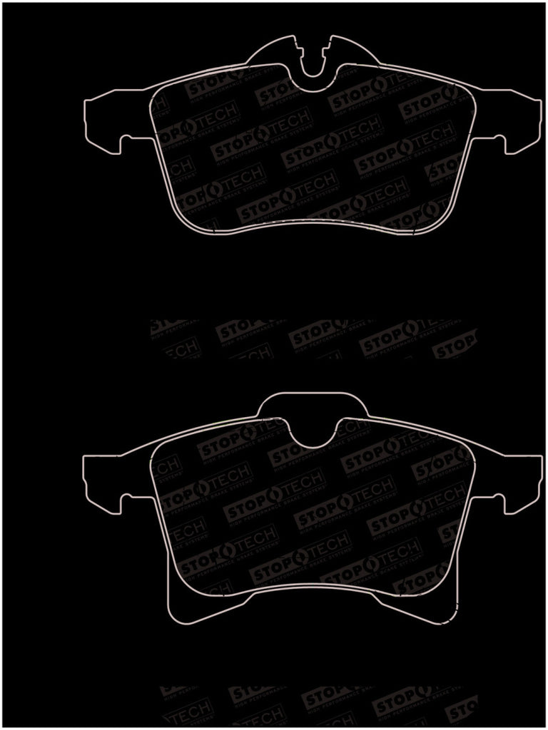 StopTech Premium Ceramic Front Brake Pads - 308.13610