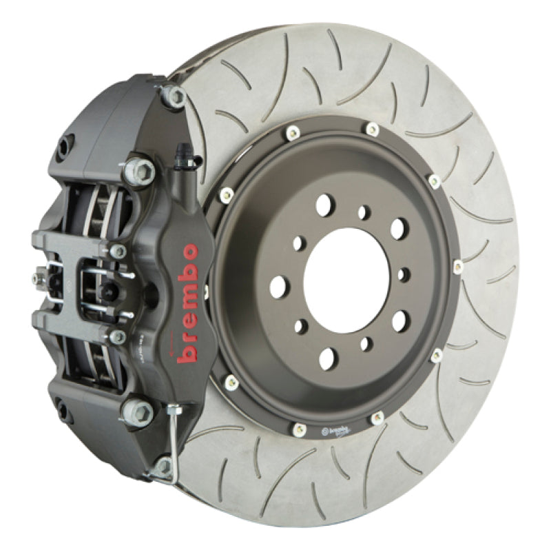 Brembo 06-09 997.1 G T3 (Excl PCCB) PISTA Fr Race BBK 6Pis Forged 380x34x6 5a 2pc Rotor T3-Clear HA Brembo