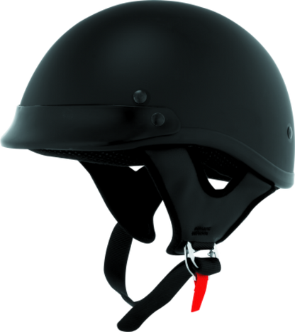 Bikers Choice Skid Lids Traditional Helmet Flat Black - Large - 646823