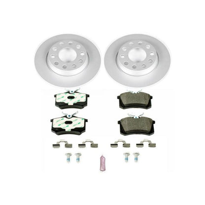 Power Stop 02-05 Audi A4 Rear Euro-Stop Brake Kit PowerStop