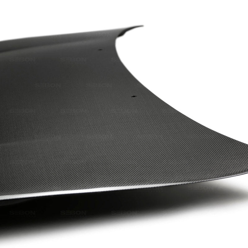 Seibon TR-style carbon fiber hood for 1993-1998 Toyota Supra - HD9398TYSUP-TR