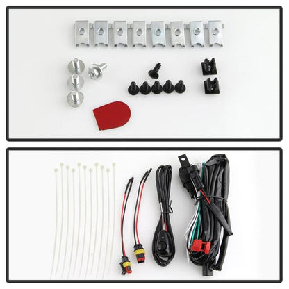 Spyder 16-18 GMC Sierra 1500 OEM Style Full LED Fog Light w/Switch - Clear (FL-GS2016-LED-C) SPYDER