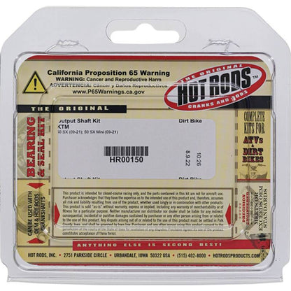 Hot Rods 09-21 KTM 50 SX 50cc Output Shaft Kit HR00150