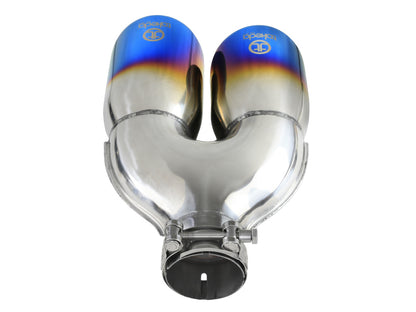 aFe Takeda 2-1/2" 304 Stainless Steel Exhaust Tip - 49T25484-L122