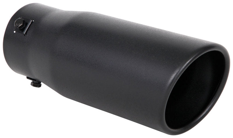Spectre Exhaust Tip 3-1/2in. OD / Slant - Black Spectre