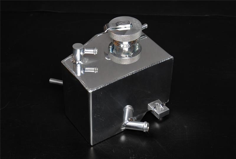 Weapon R 12 Fiat 500 1.4L 4cyl Polished Alum Coolant Tank (w/ Pressure Cap) 826-139-101