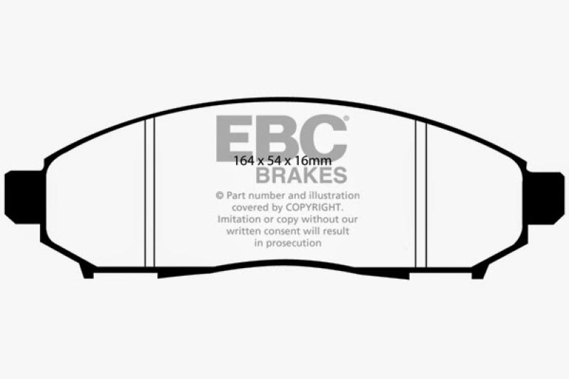 EBC GreenStuff Front Brake Pads - DP21747