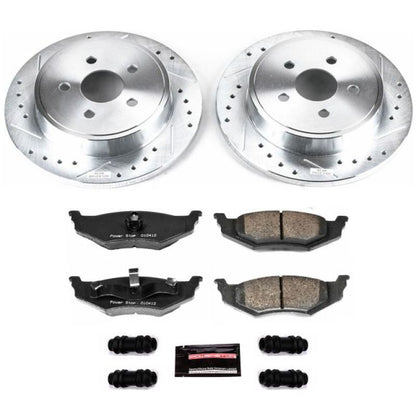 Power Stop 03-10 Chrysler PT Cruiser Rear Z23 Evolution Sport Brake Kit PowerStop