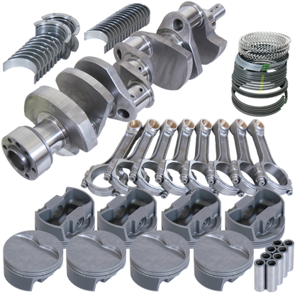Eagle Chevy LT1350 1Pc 3.750in Crank 6.000in I-Beam Rods -5cc 4.040in Pistons Rotating Assembly