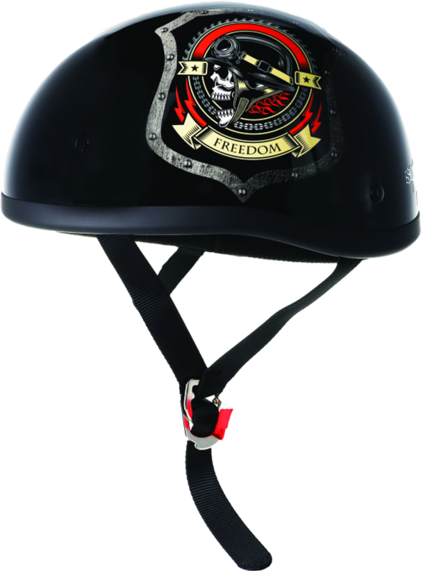 Bikers Choice Skid Lids Freedom Original Helmet - Small - 649507
