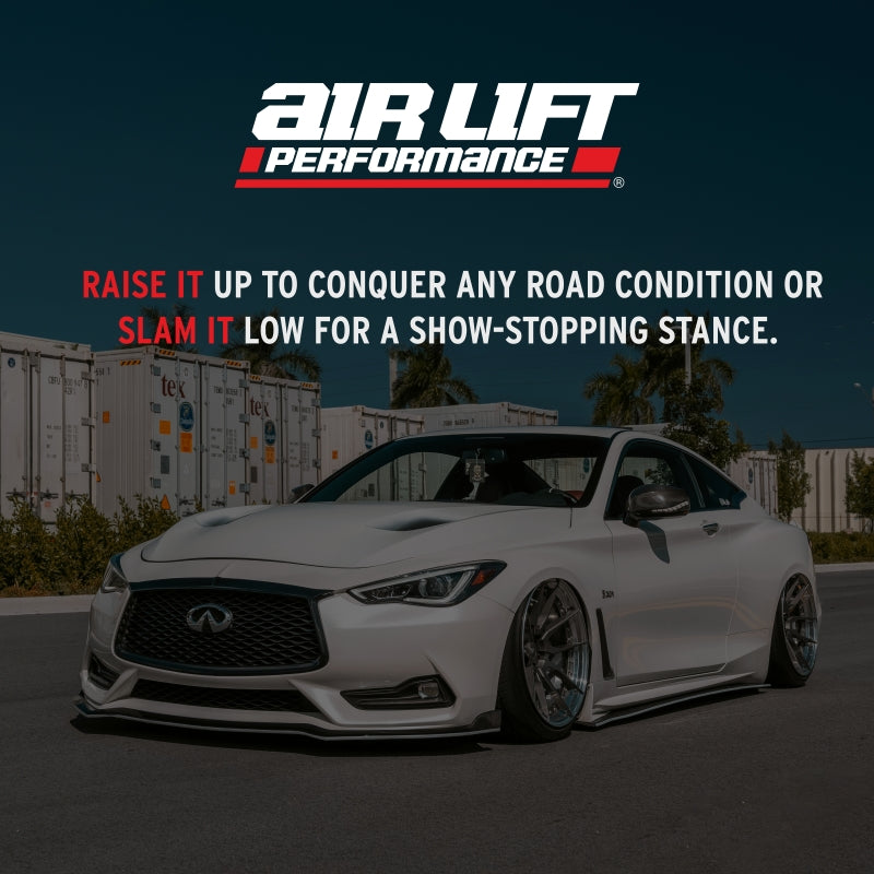 Air Lift Performance 14-24 Infiniti Q50 Air Suspension Front Kit