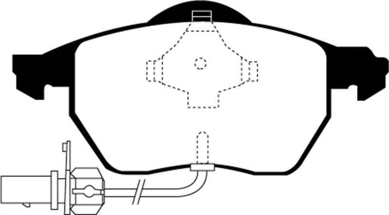 EBC GreenStuff Front Brake Pads - DP21483 EBC