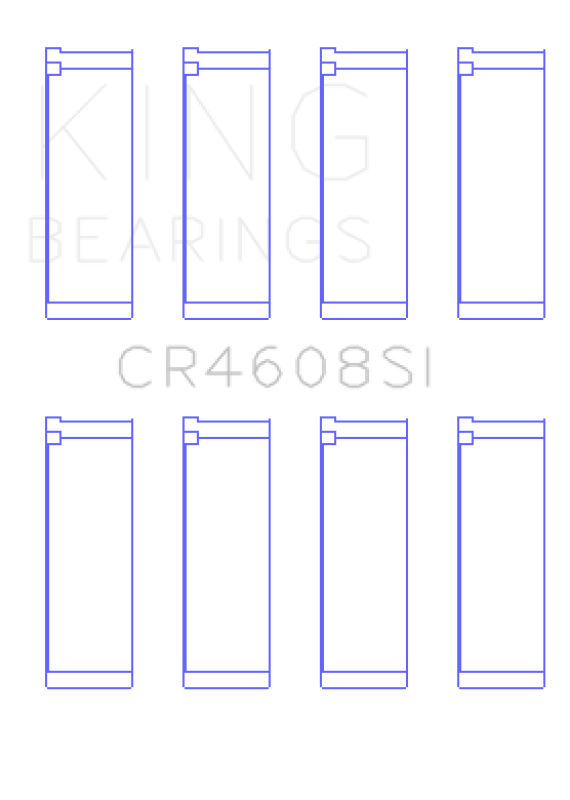 King Engine Bearings Toyota 2Zz-Ge (Size +0.50mm) Connecting Rod Bearing Set