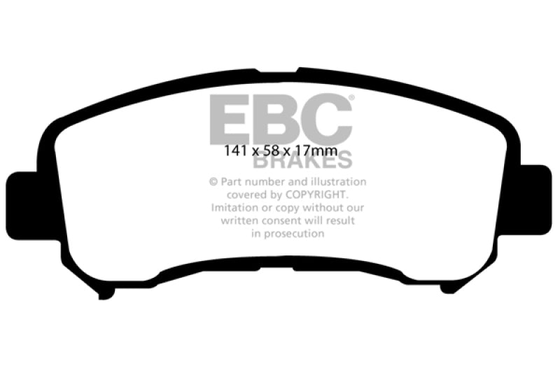 EBC GreenStuff Front Brake Pads - DP61954