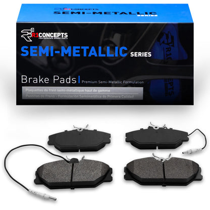 R1 Front Semi-Metallic Brake Pads 2002-2010 Renault Clio (Mexico) - 2311-1145-00