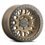 Raceline RT951B Ryno 17x9in/5x127 BP/-38mm Offset/83.82mm Bore - Bronze & Black Ring Beadlock Wheel