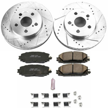 Power Stop 16-18 Toyota Prius Front Z23 Evolution Sport Brake Kit PowerStop