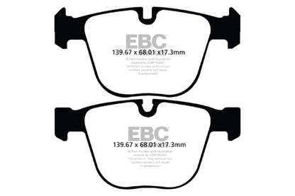 EBC BlueStuff Rear Brake Pads - DP52020NDX EBC