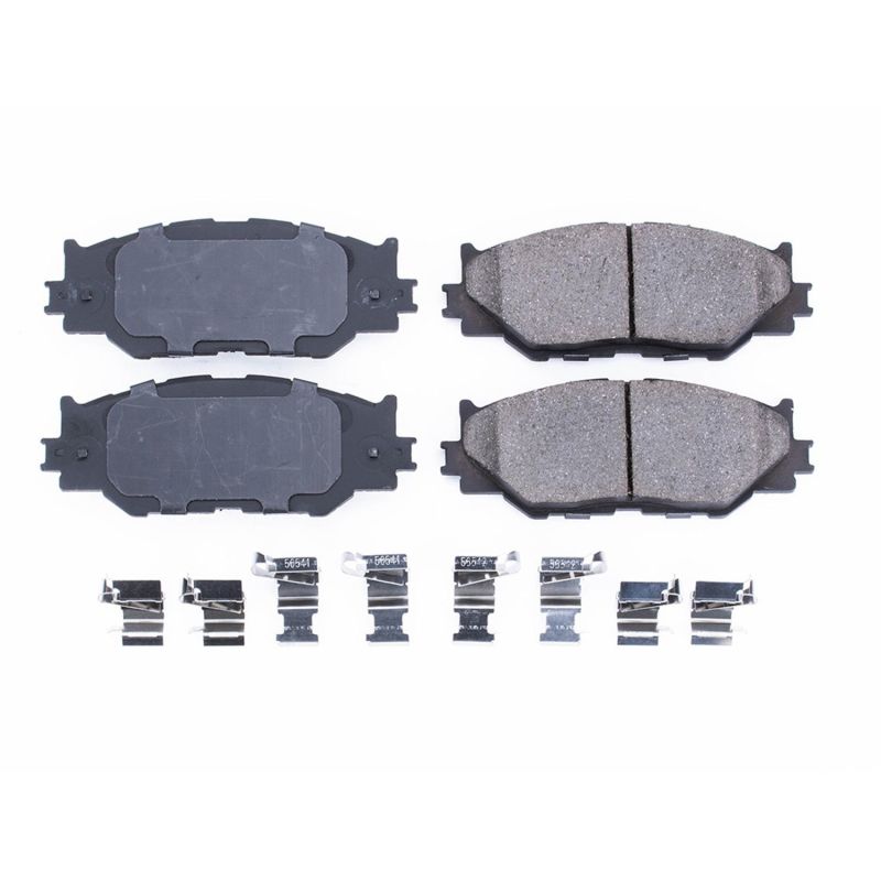 Power Stop 06-15 Lexus IS250 Front Z17 Evolution Ceramic Brake Pads w/Hardware PowerStop