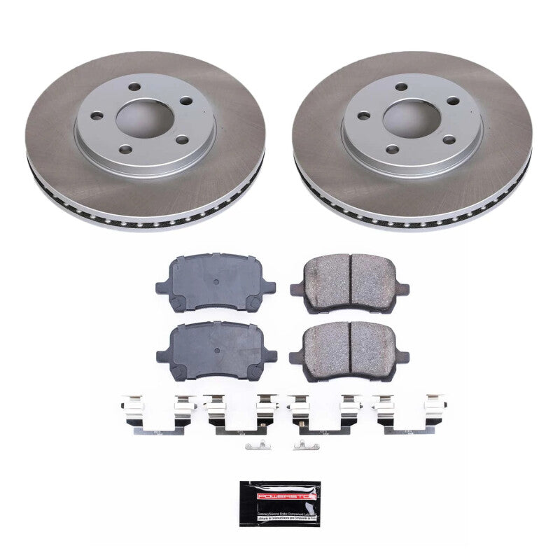 Power Stop 06-07 Chevrolet HHR Front Semi-Coated Rotor Kit PowerStop
