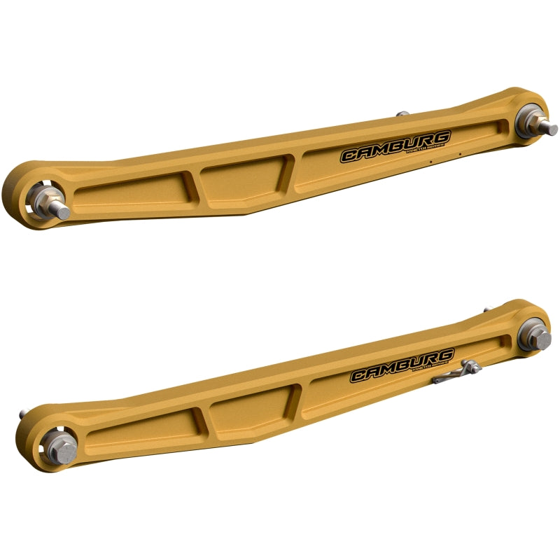 Camburg Ford Ranger Raptor ’24-‘25 KINETIK Series Rear Billet Lower Trailing Arm Kit (GOLD)