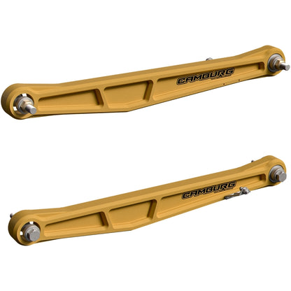Camburg Ford Ranger Raptor ’24-‘25 KINETIK Series Rear Billet Lower Trailing Arm Kit (GOLD)