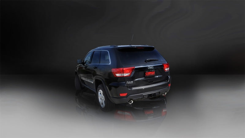 Corsa 11-21 Jeep Grand Cherokee 3.6L Dual Rear Exit Sport Exhaust w/ 4.5in Pro-series Tips CORSA Performance