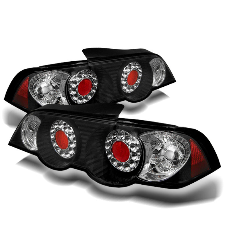 Spyder Acura RSX 02-04 LED Tail Lights Black ALT-YD-ARSX02-LED-BK SPYDER