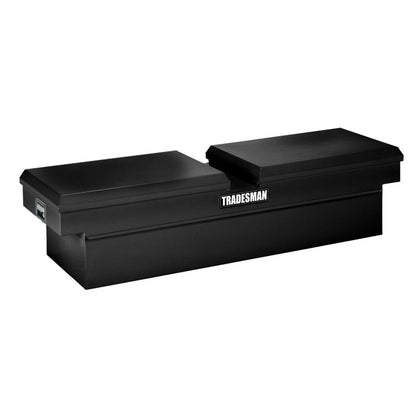 Tradesman Steel Cross Bed Truck Tool Box (70in./Side Opening) - Black Tradesman