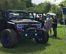 Load image into Gallery viewer, Oracle Vector Jeep Wrangler JK Grille LED Halo Kit - White