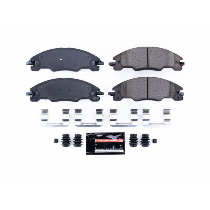 Power Stop 08-11 Ford Focus Front Z23 Evolution Sport Brake Pads w/Hardware PowerStop