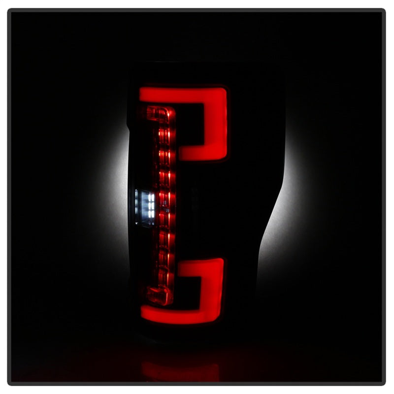 Spyder 17-18 Ford F-250 Super Duty (Excl LED Models) LED Tail Lights - Blk Smk (ALT-YD-FS17-LED-BSM) SPYDER