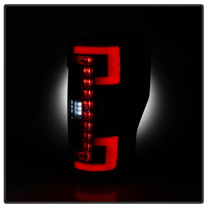 Spyder 17-18 Ford F-250 Super Duty (Excl LED Models) LED Tail Lights - Blk Smk (ALT-YD-FS17-LED-BSM) SPYDER