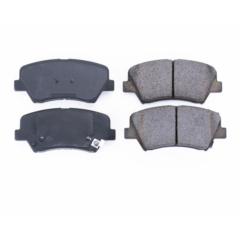 Power Stop 11-16 Hyundai Elantra Front Z16 Evolution Ceramic Brake Pads PowerStop
