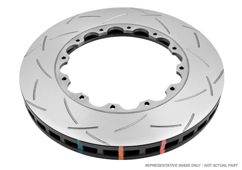 DBA 11-13 Ford Mustang GT 5.0L (V8) 5000 Series Slotted Front Replacement Rotor