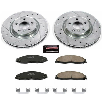 Power Stop 05-08 Pontiac Grand Prix Front Z23 Evolution Sport Brake Kit PowerStop