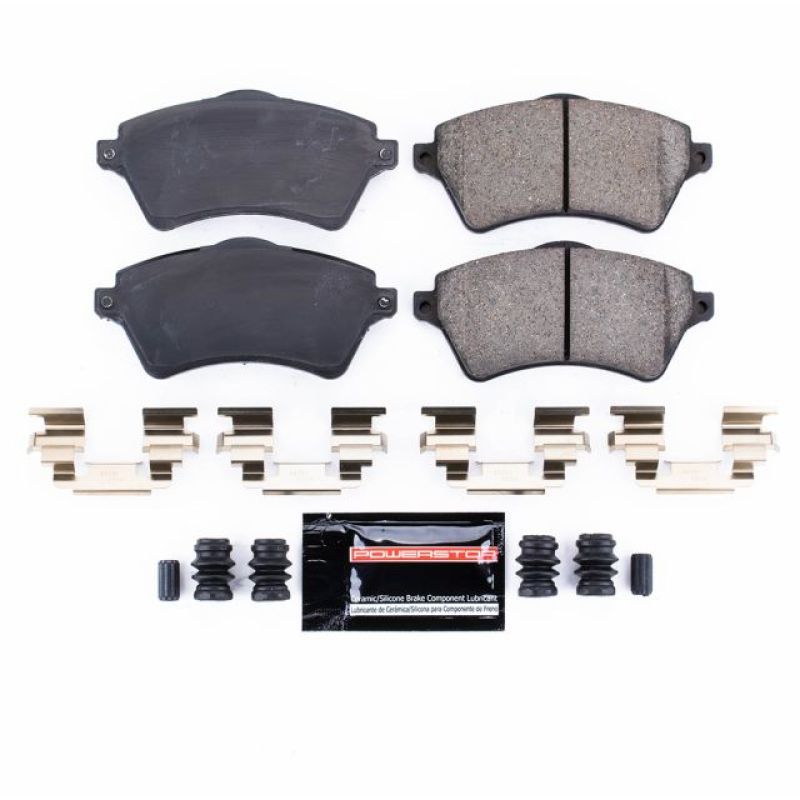 Power Stop 02-05 Land Rover Freelander Front Z23 Evo Sport Brake Pad w/Hardware PowerStop