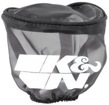 Load image into Gallery viewer, K&amp;N Air Filter Wrap Black Oval Tapered 3.75in Base I/S Width x 2.5in Top I/S Width x 2.75in H