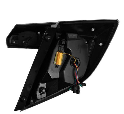 AlphaRex 676020 16-21 Honda Civic Hatchback / Type-R FK8 Nova-Series LED Tail Lights (Pair) - Black